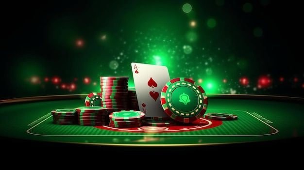 Meja dealer langsung dengan blackjack dan baccarat