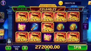 Tabel pembayaran permainan slot menunjukkan simbol dan nilai kemenangan